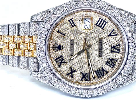 iced out replica rolex|rolex datejust iced out 41mm.